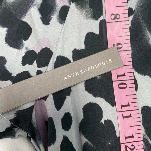 Anthropologie Animal Print Long Sleeve Midi Dress by Cloth and Stone - Picture 13 of 14